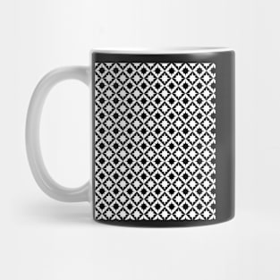 Decorative Black and White Pattern Mug